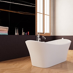 Frank Акриловая ванна 170х75 F6104 white – фотография-4